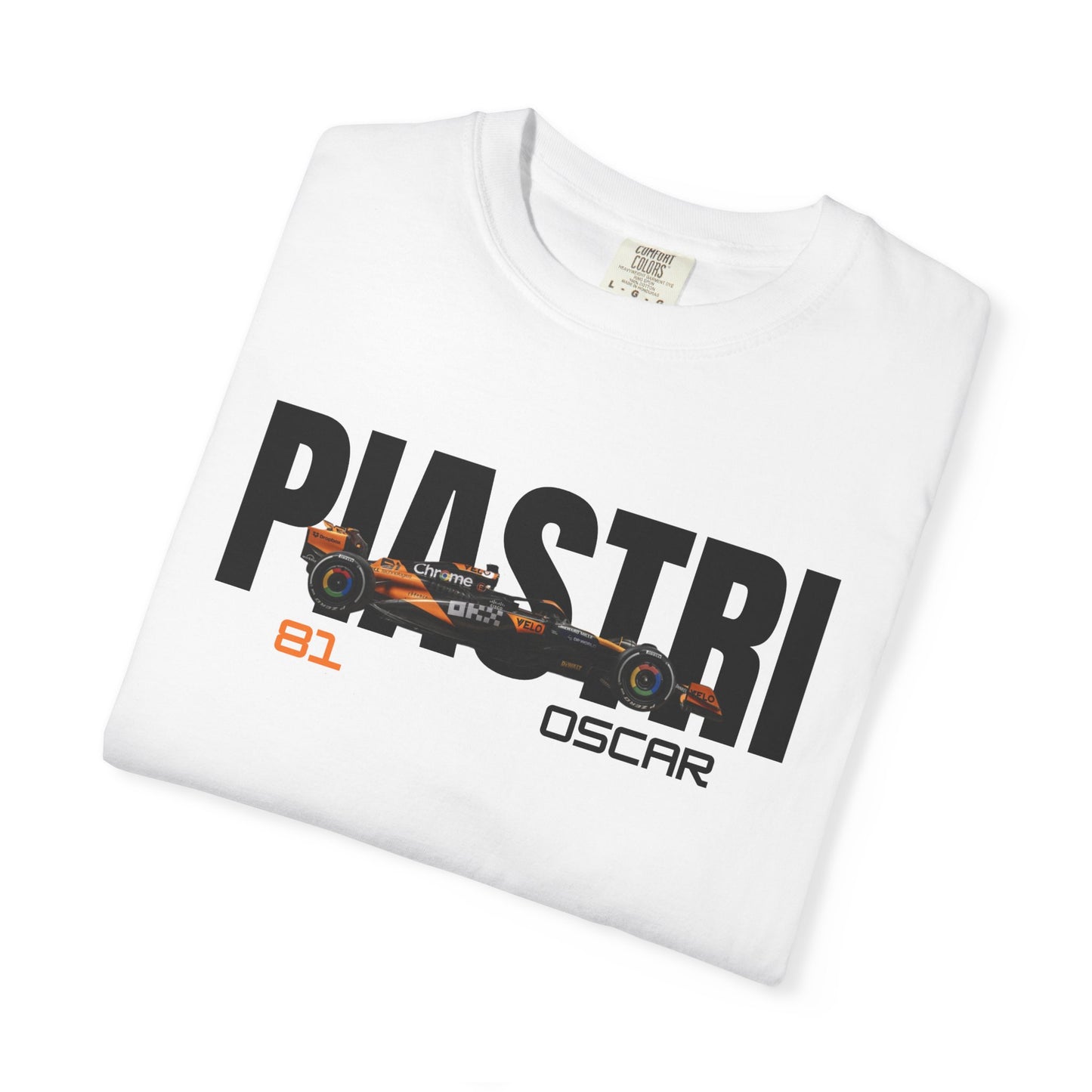 Oscar Piastri 1.1 White T-shirt