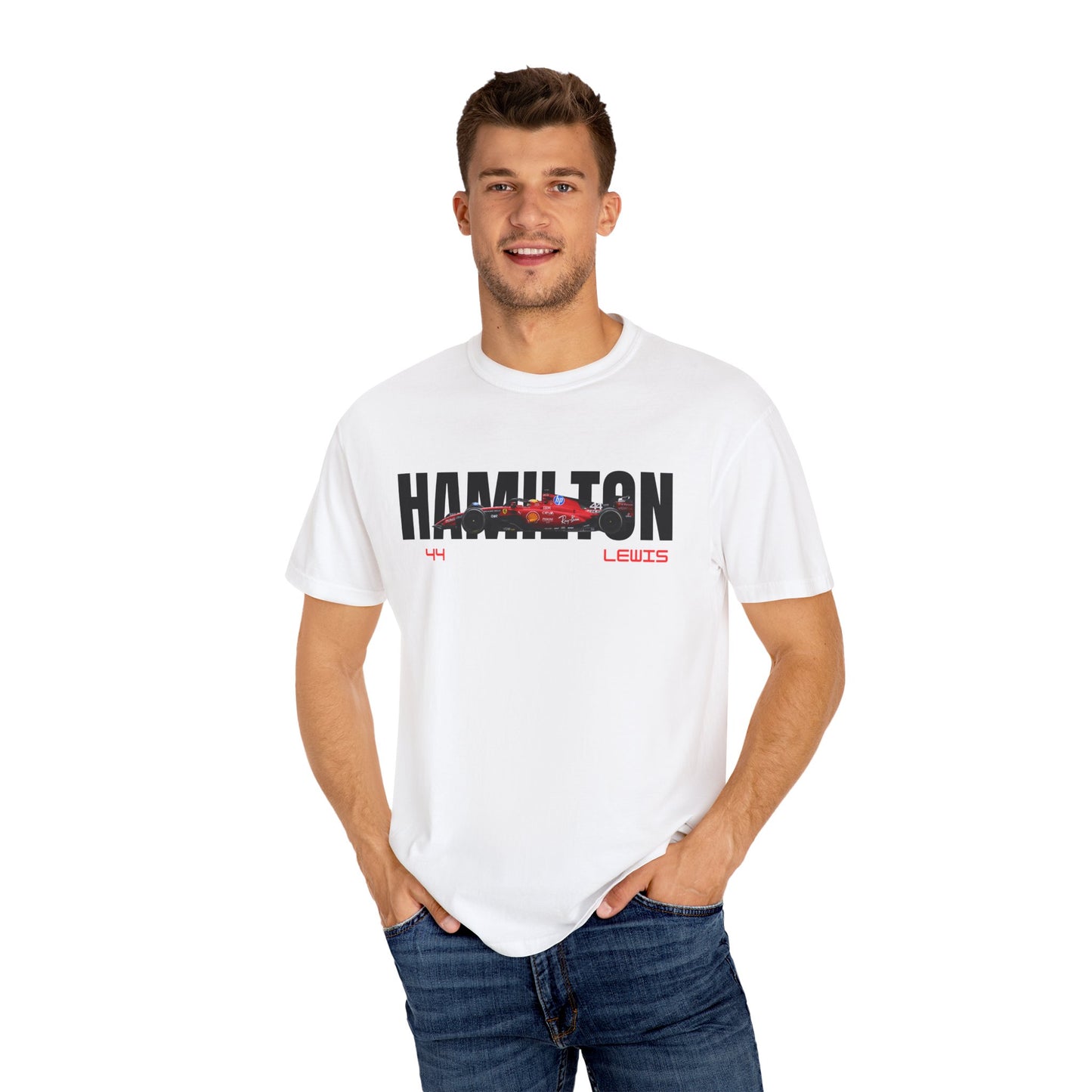 Lewis Hamilton 1.1 White T-shirt