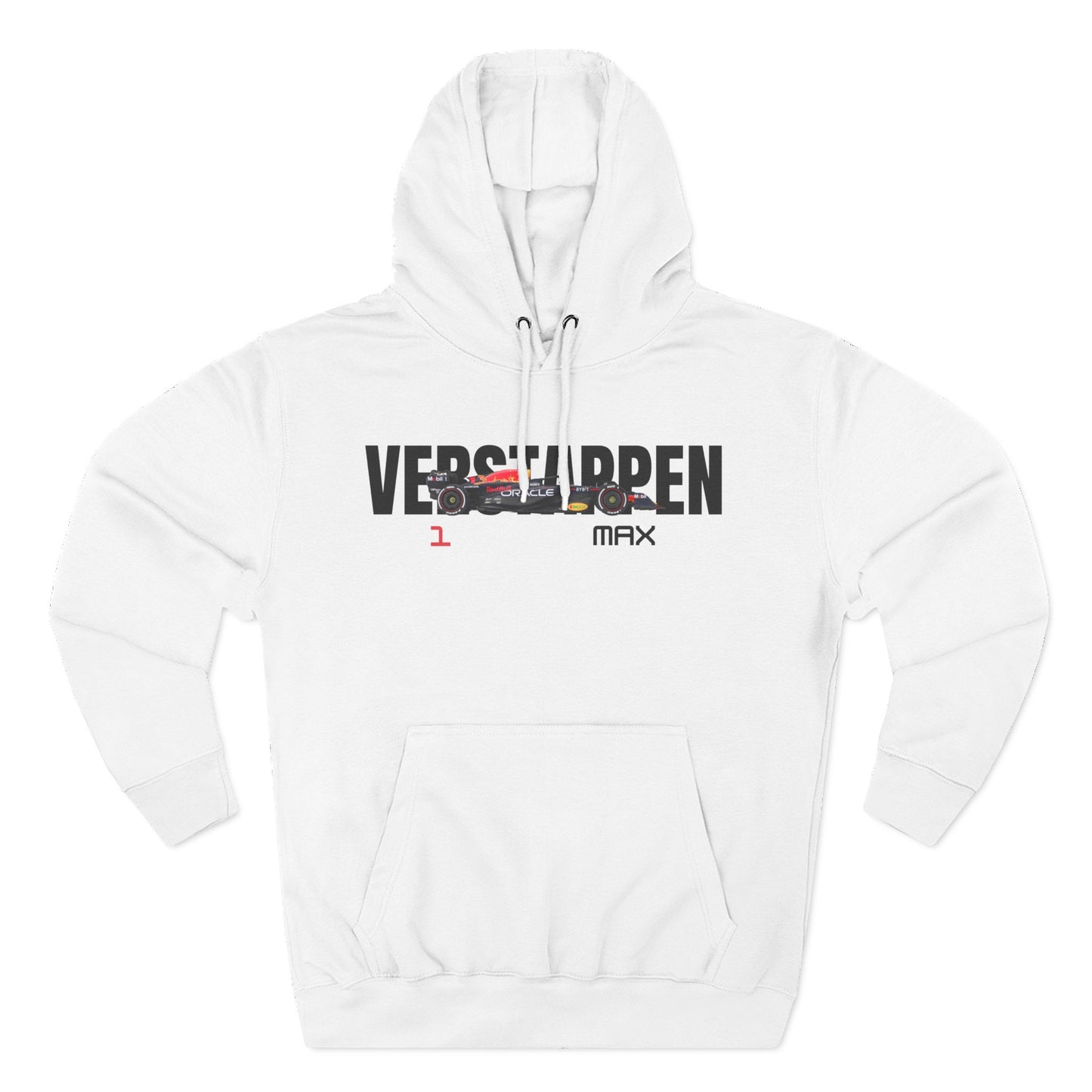 Max Verstappen 1.1 White Hoodie