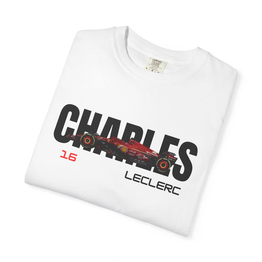 Charles Leclerc 1.1 White T-shirt