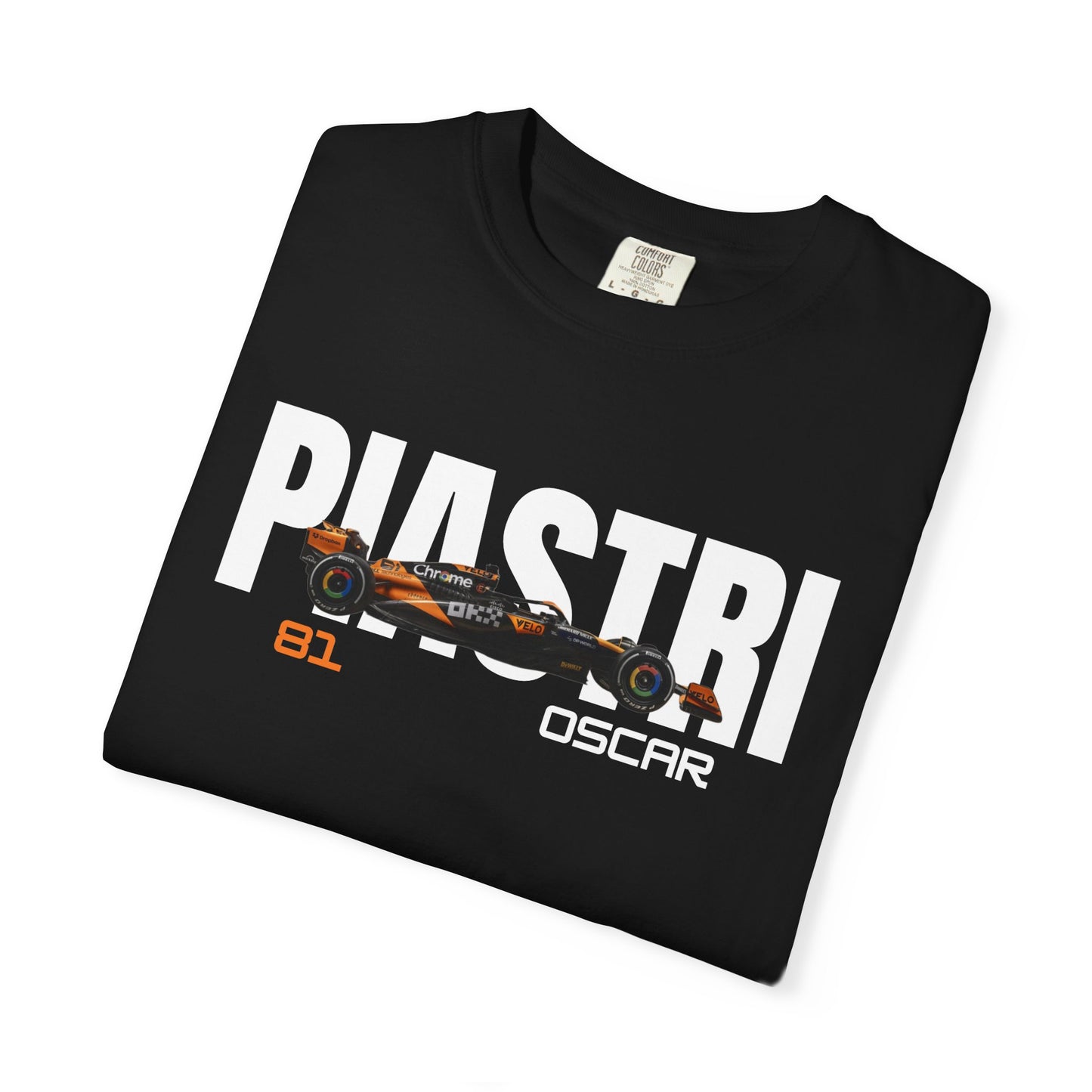 Oscar Piastri 1.1 Black T-shirt