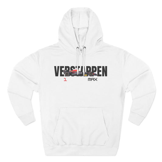 Max Verstappen 1.1 White Hoodie