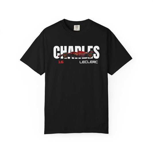 Charles Leclerc 1.1 Black T-shirt
