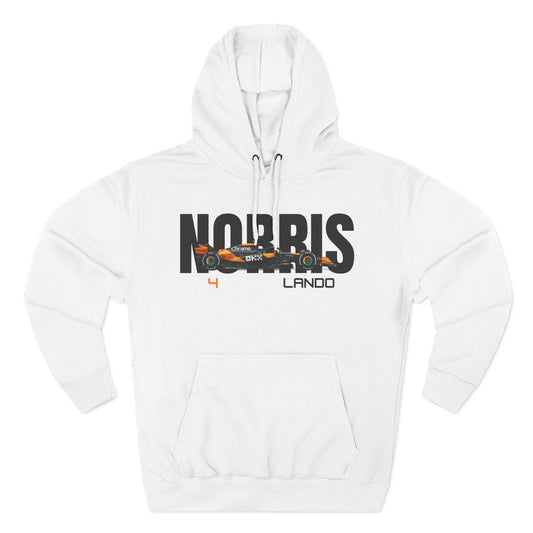 Lando Norris 1.1 White Hoodie
