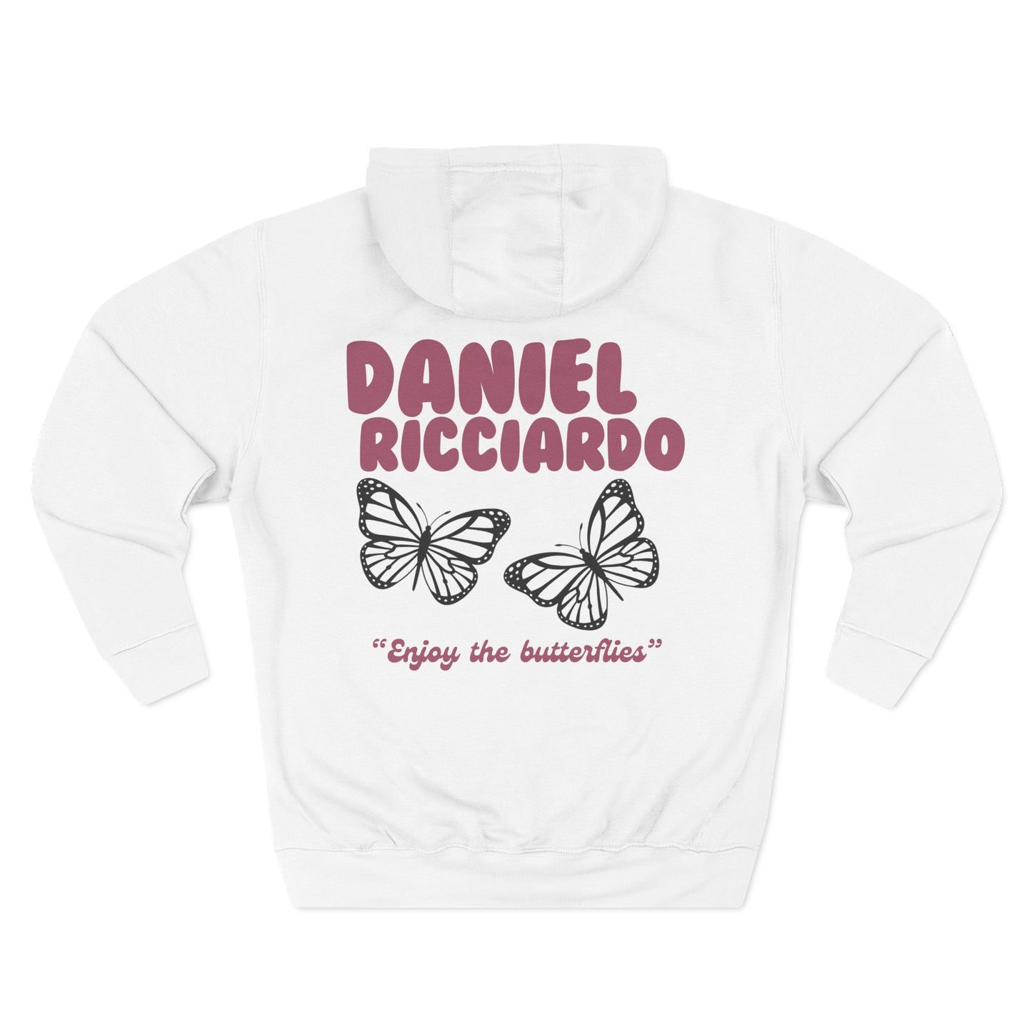 Danial Ricciardo "Enjoy the nerves" special Hoodie Whites