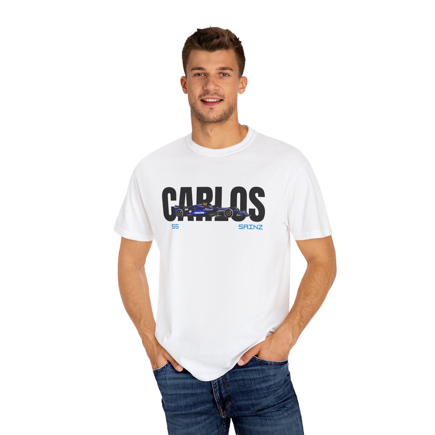 Carlos Sainz 1.1 White T-shirt