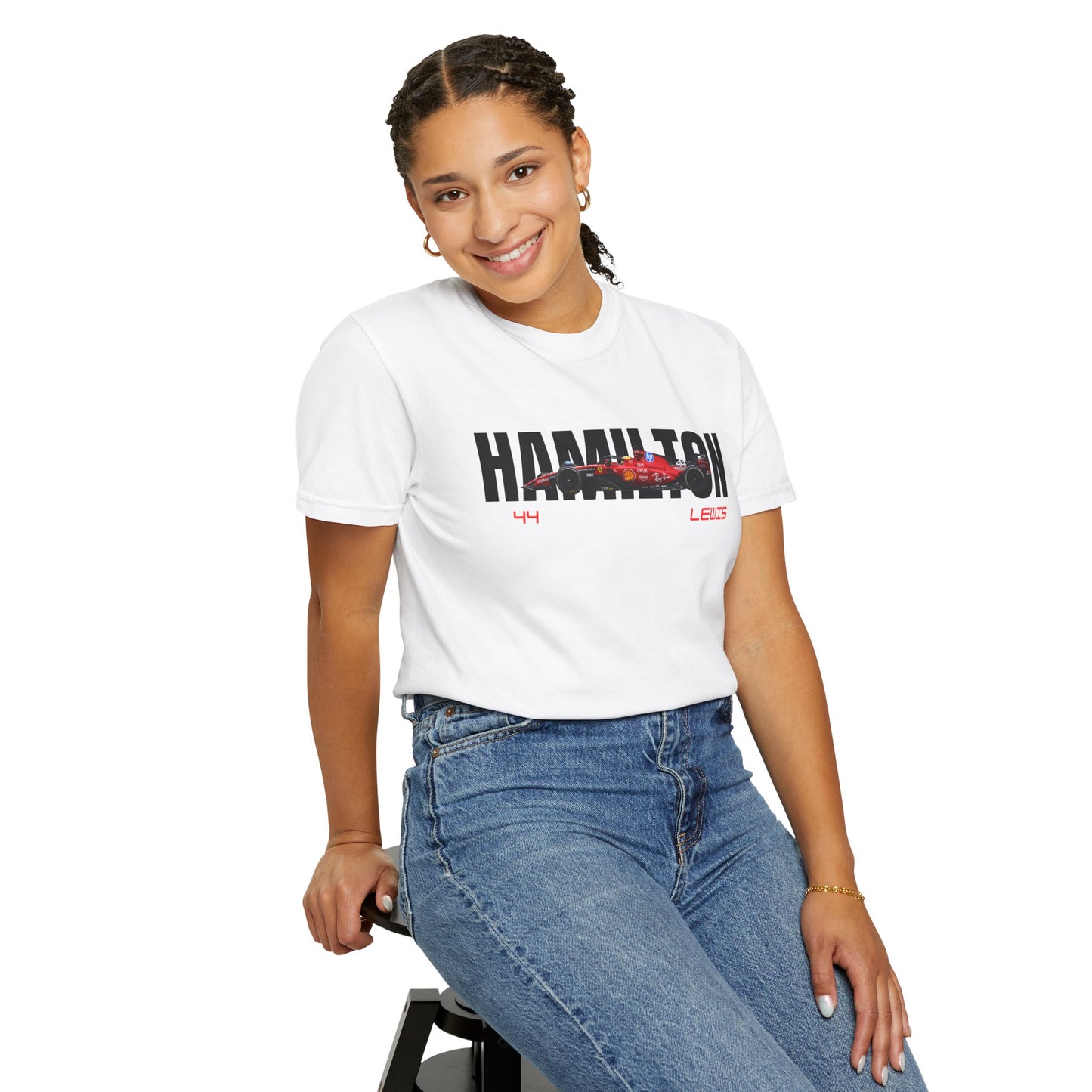 Lewis Hamilton 1.1 White T-shirt