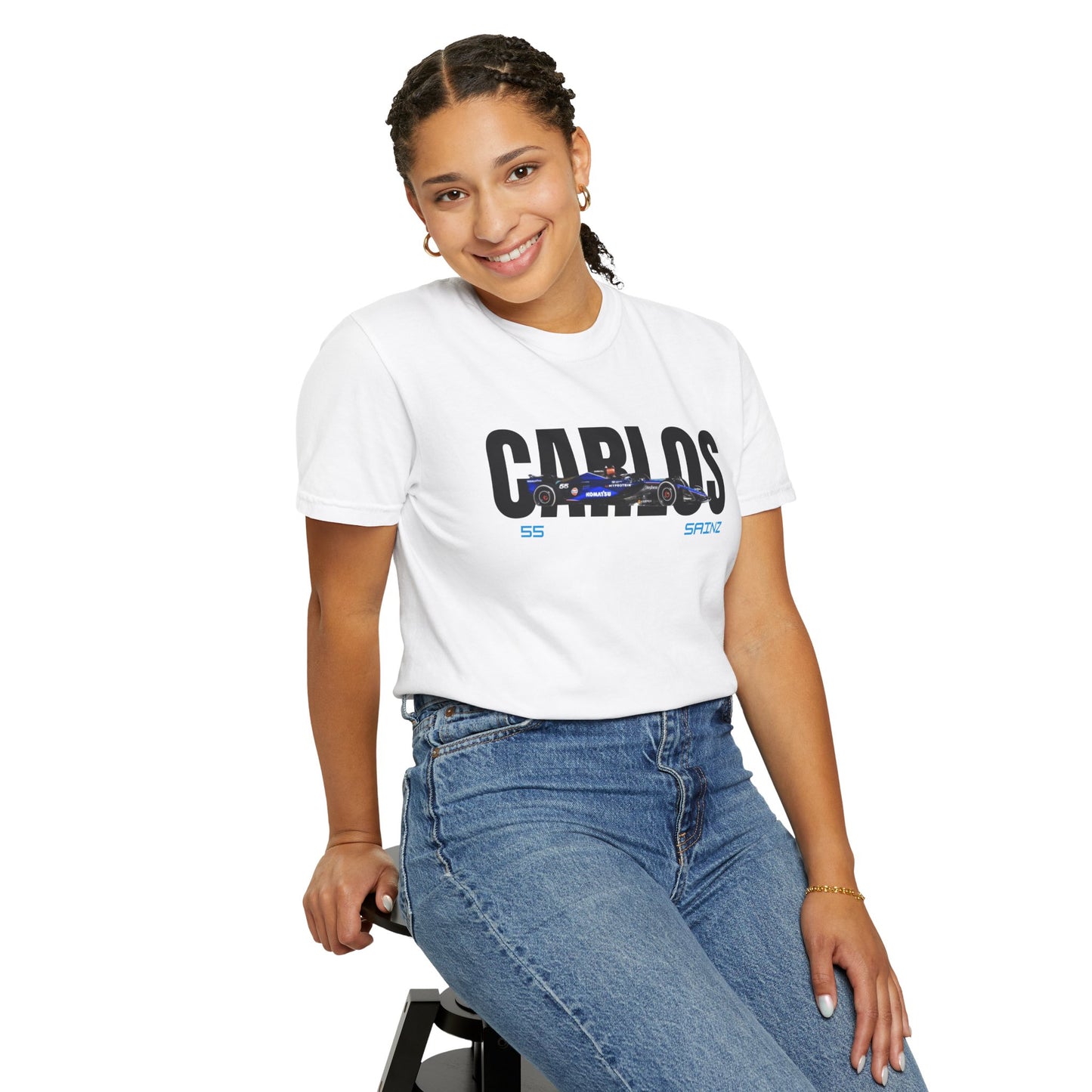 Carlos Sainz 1.1 White T-shirt